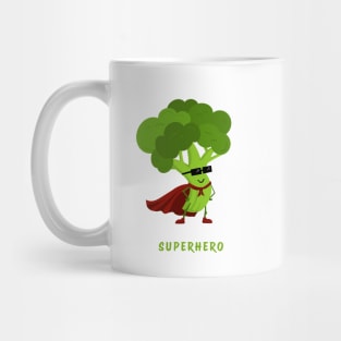 Broccoli superhero Mug